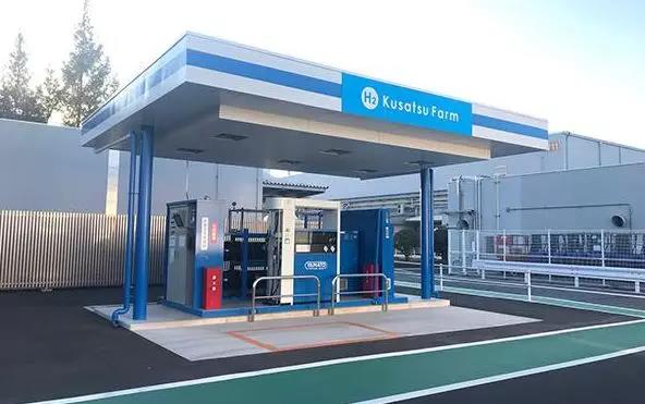 松下加氫站有效利用熱電聯供技術為FC叉車供氫