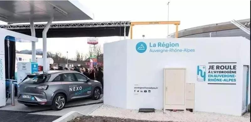 法國電解水制氫加氫站開業，可日供50輛氫能車