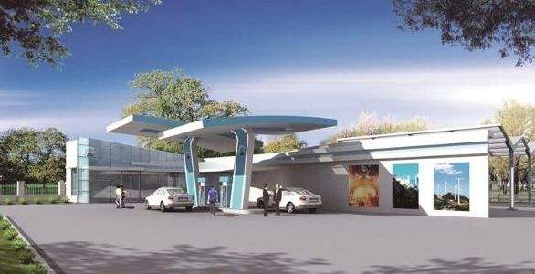 北汽福田聯手兩企業共建加氫站