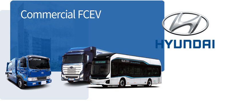 現代燃料電池商用車：從牽引車到垃圾車