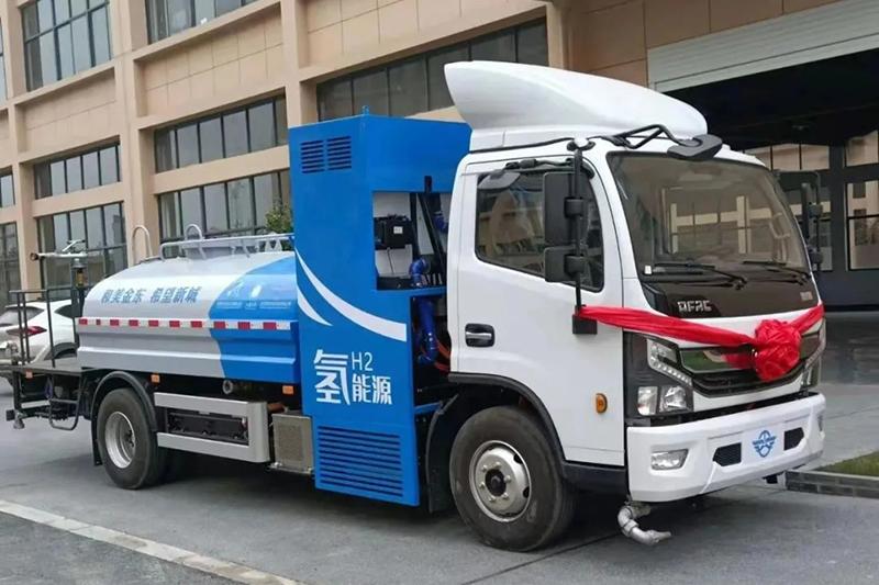 搭載畔星科技50kW系統，浙江首臺氫燃料電池環衛車來了
