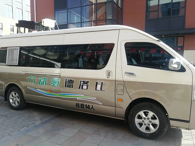 湖州首臺氫燃料電池測試車試制成功