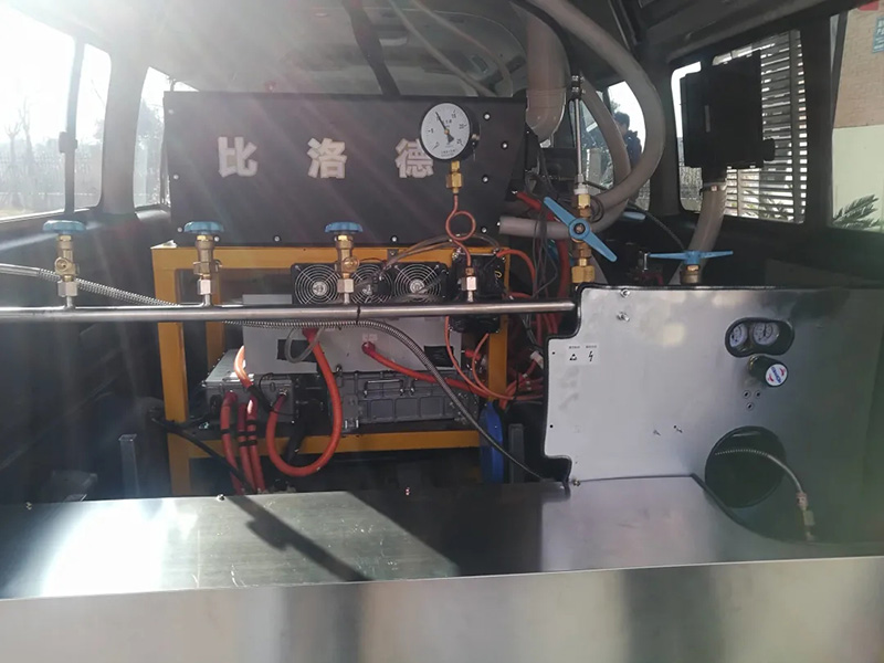 湖州首臺氫燃料電池測試車試制成功