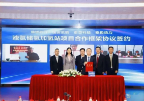 重塑等四大企業(yè)聯(lián)袂推進“液氫儲氫加氫站項目”