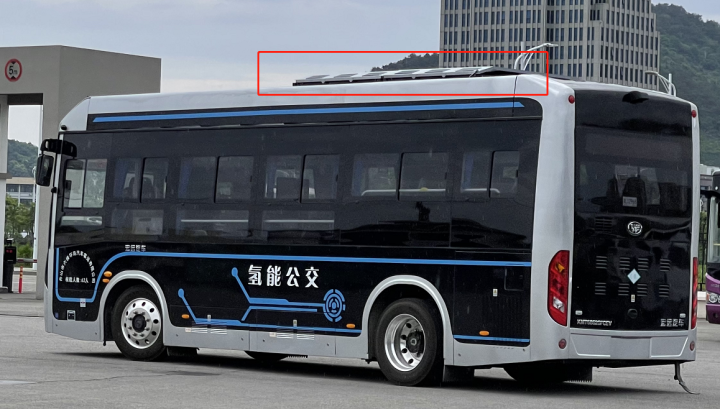 浙江舟山首批氫燃料電池公交車亮相