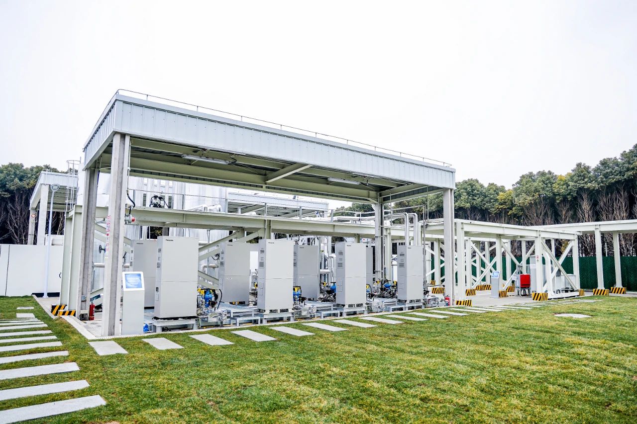 松下首個氫能燃料電池綜合能源利用項目正式運行
