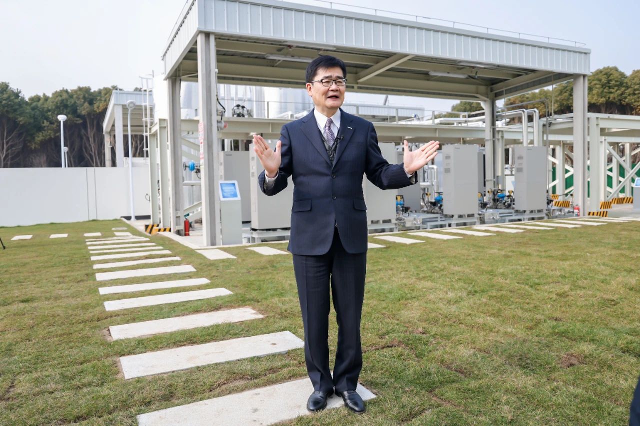 松下首個氫能燃料電池綜合能源利用項目正式運行