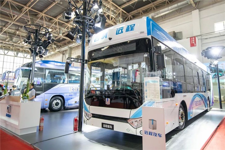 吉利首款氫燃料客車發布
